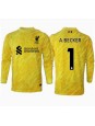Liverpool Alisson Becker #1 Torwart Ausweichtrikot 2024-25 Langarm